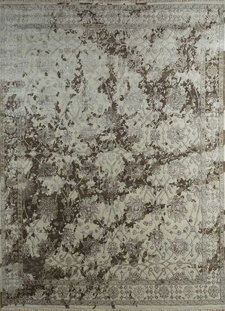 Wool Rug - 300 x 240 cm - grey