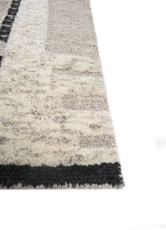 Wool Rug - 270 x 180 cm - light grey