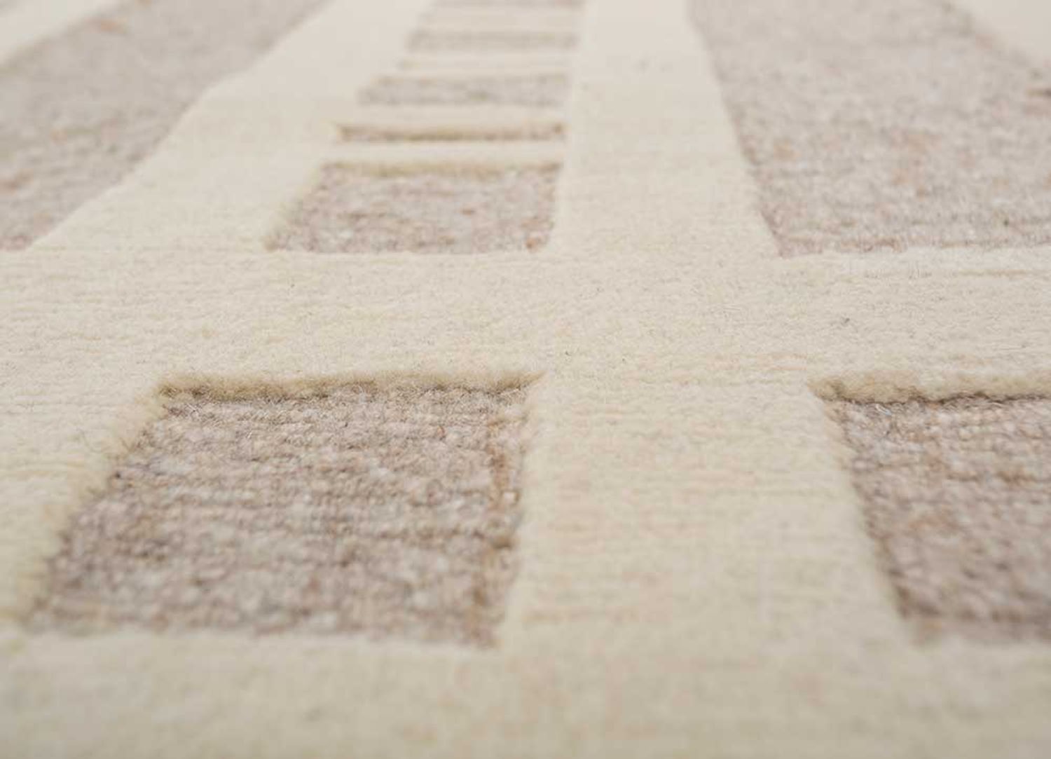 Wool Rug - 300 x 240 cm - beige