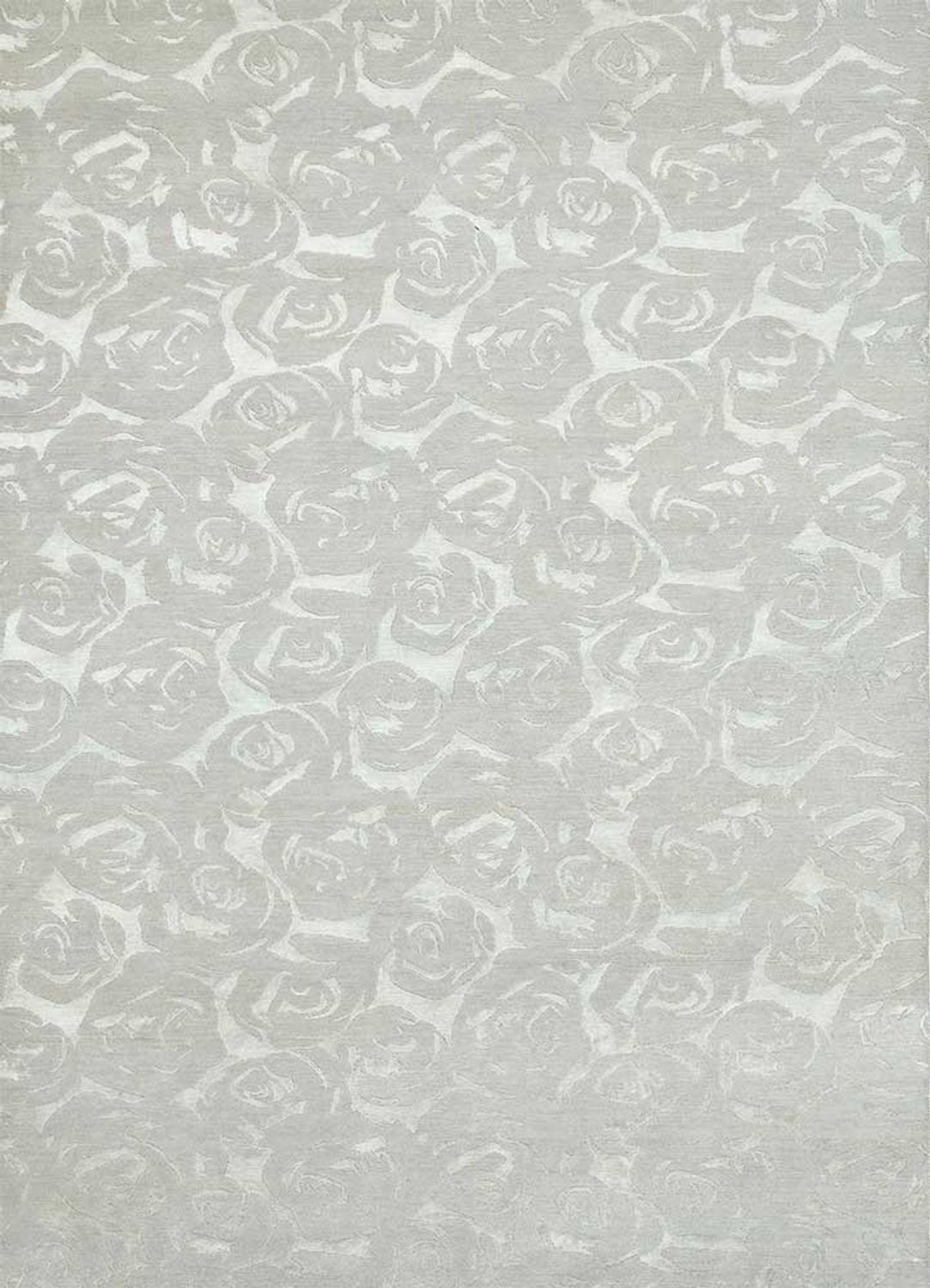 Wool Rug - 240 x 120 cm - light grey