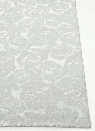 Wool Rug - 240 x 120 cm - light grey