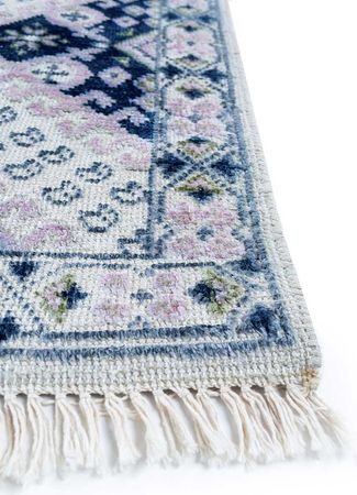 Wool Rug - 270 x 180 cm - blue