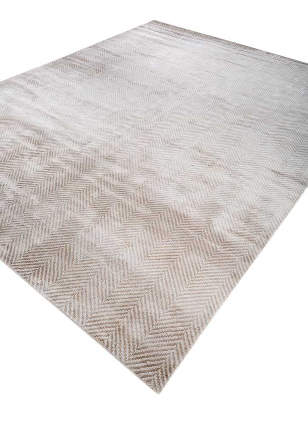 Designer Rug - 300 x 240 cm - silver