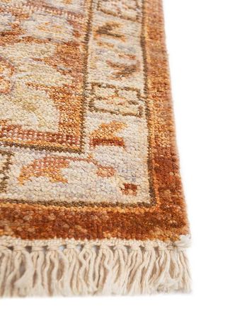 Wool Rug - 300 x 240 cm - orange