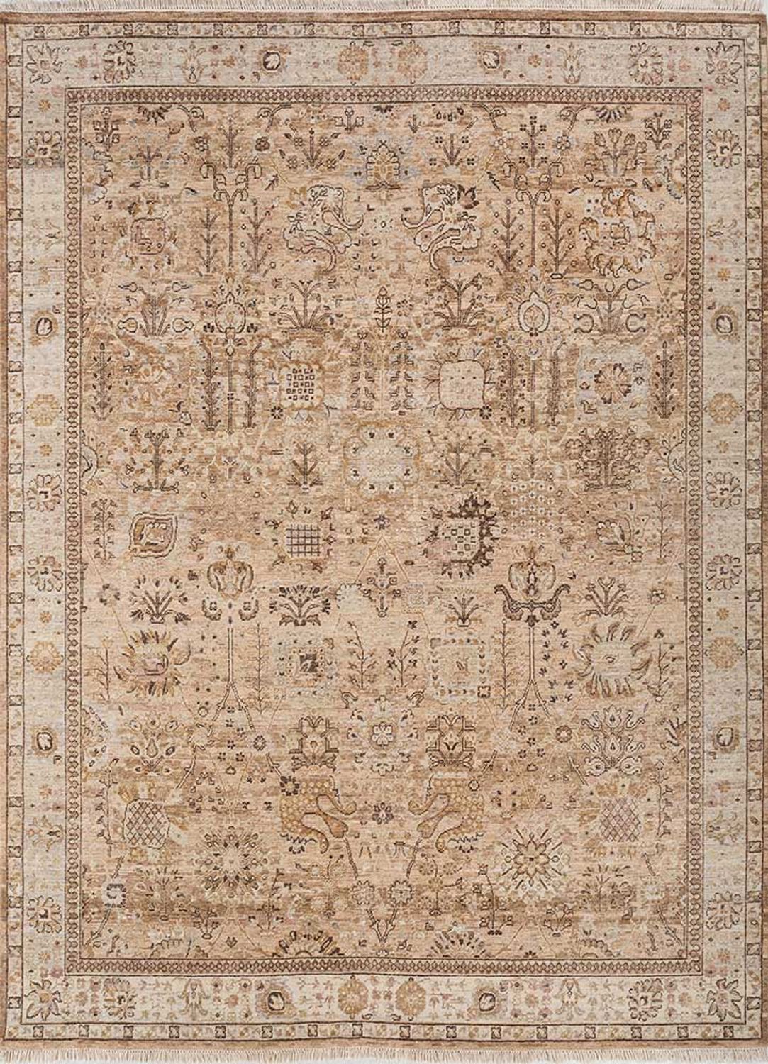 Wool Rug - 300 x 240 cm - gold