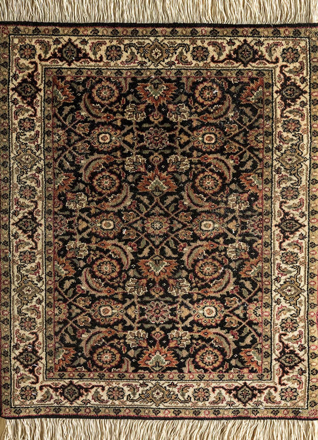 Wool Rug - 90 x 60 cm - dark beige