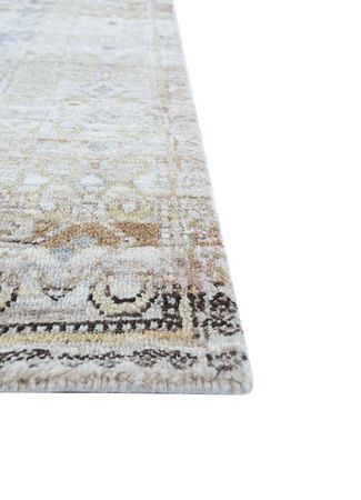 Wool Rug - 300 x 240 cm - silver