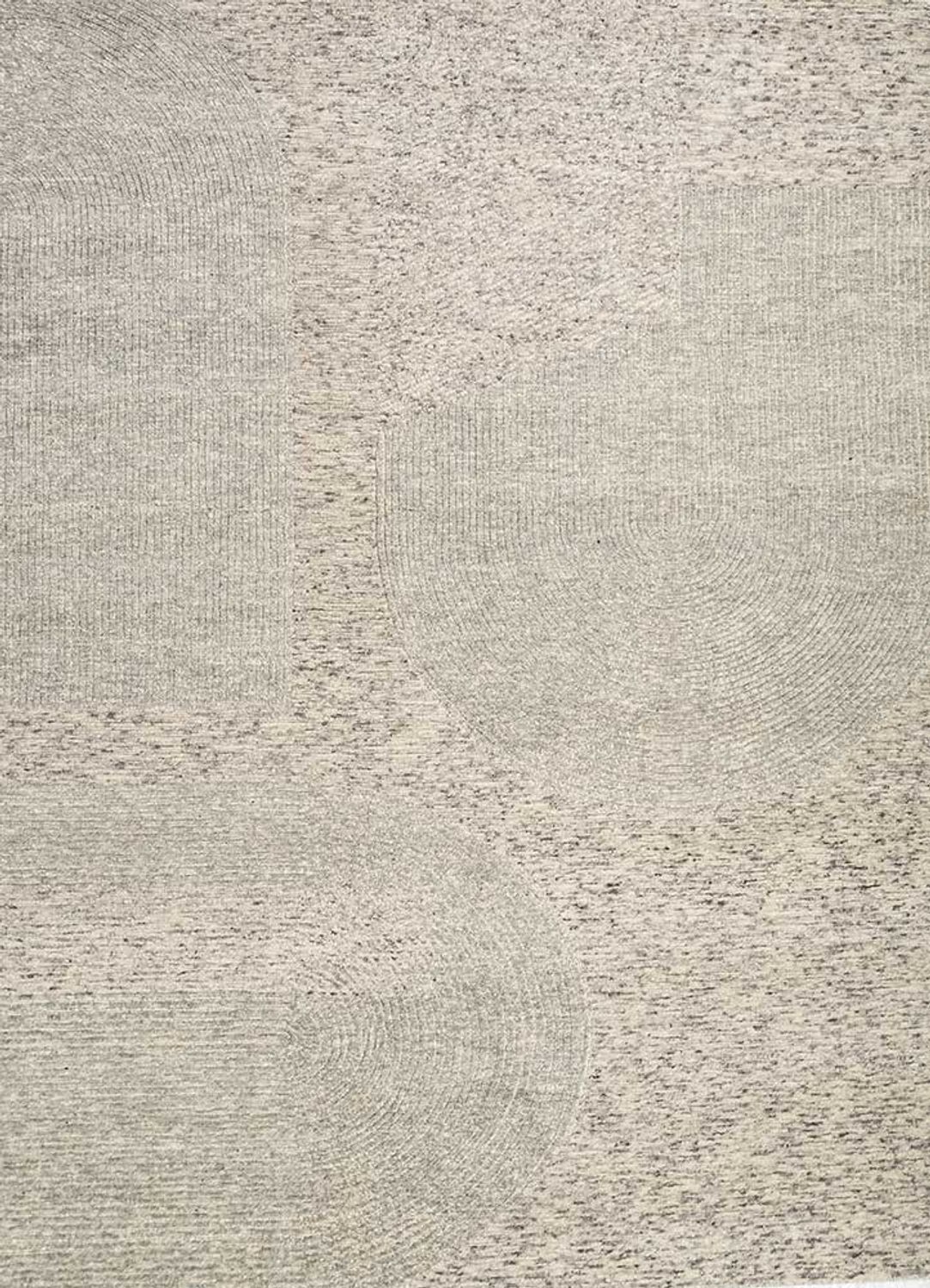 Wool Rug - 270 x 180 cm - silver