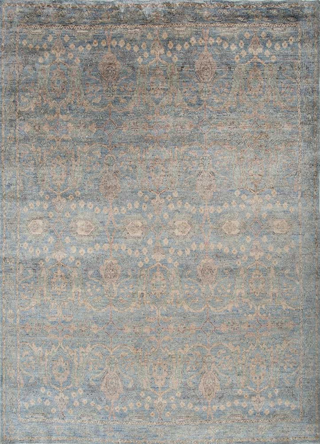 Designer Rug - 300 x 240 cm - blue