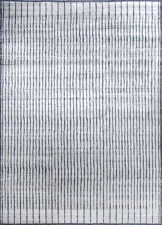 Viscose Rug - 435 x 255 cm - light grey