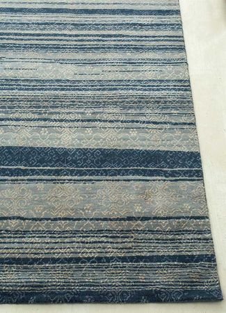 Wool Rug - 360 x 270 cm - blue