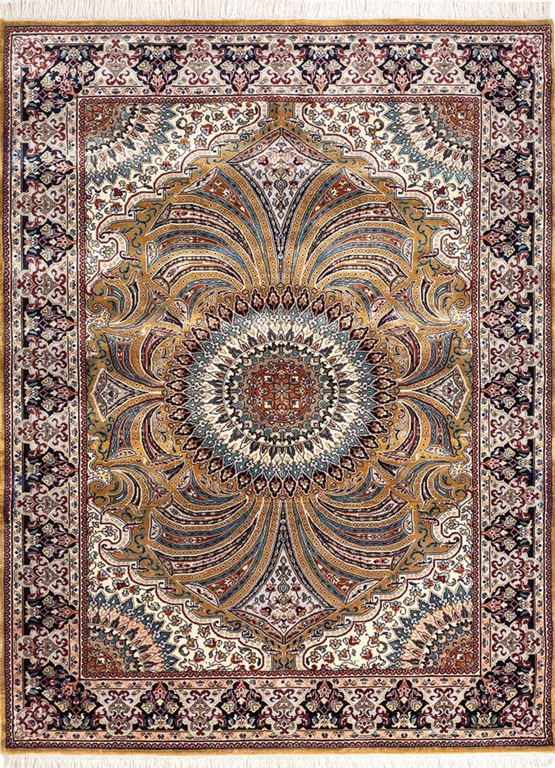 Oriental Rug - 210 x 150 cm - gold