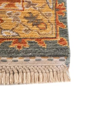 Wool Rug - 300 x 240 cm - green