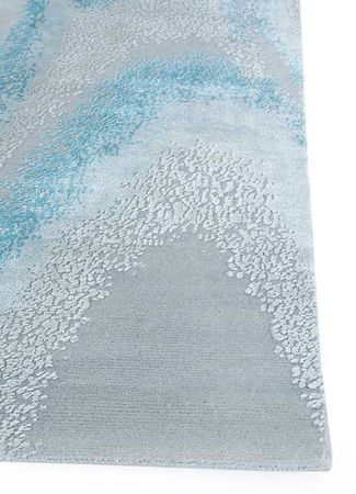 Designer Rug - 420 x 300 cm - silver
