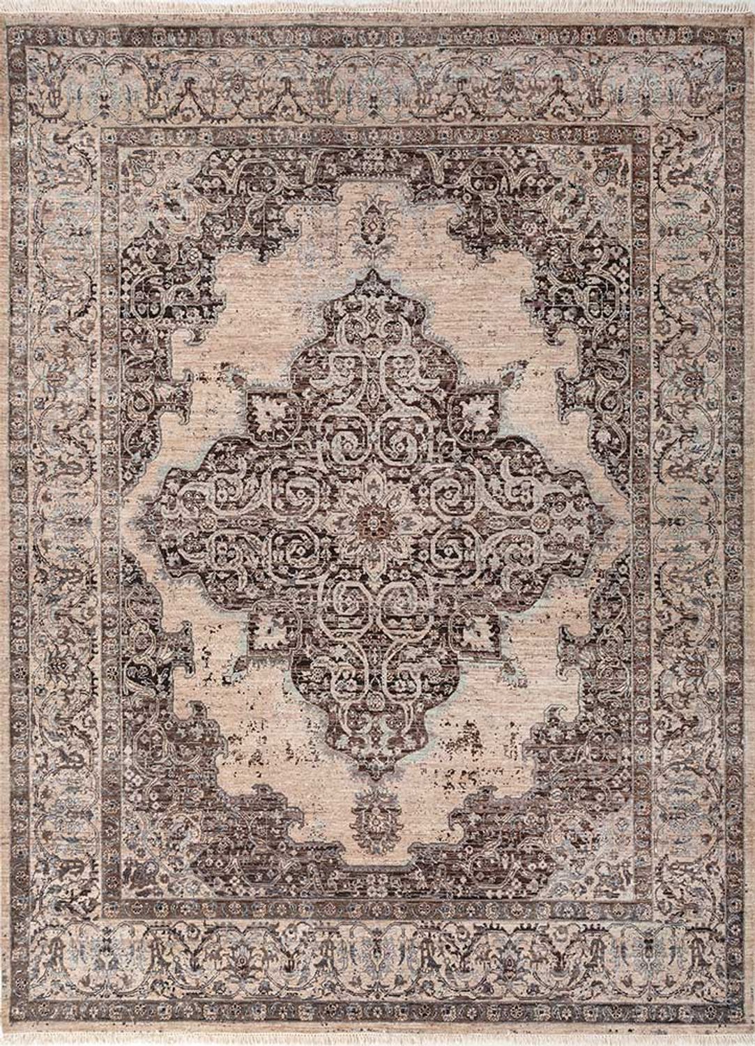 Wool Rug - 300 x 240 cm - beige