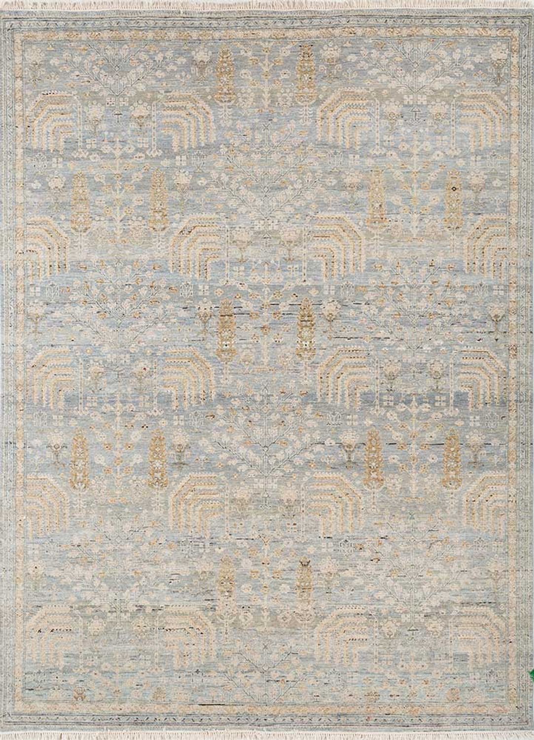 Wool Rug - 300 x 240 cm - blue