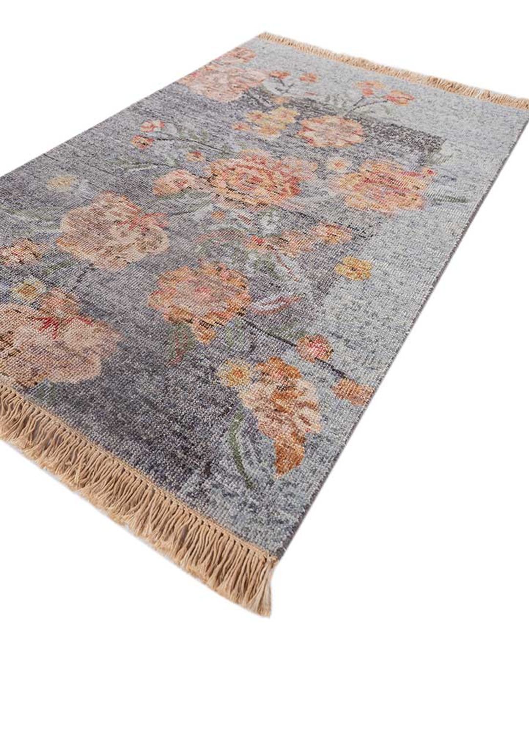 Wool Rug - 90 x 60 cm - multicolored