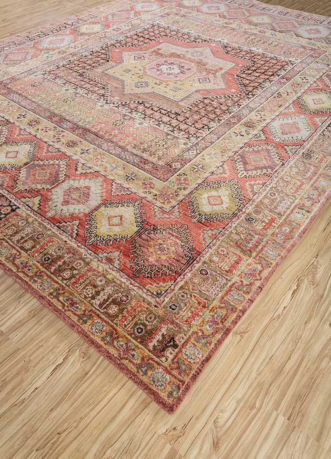 Wool Rug - 300 x 240 cm - orange