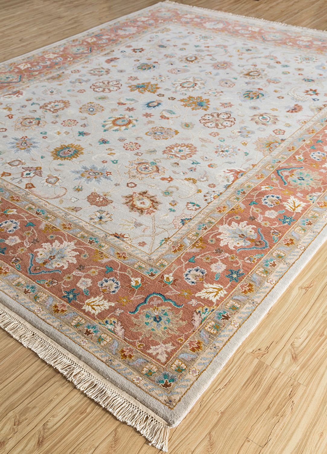 Wool Rug - 300 x 240 cm - cream