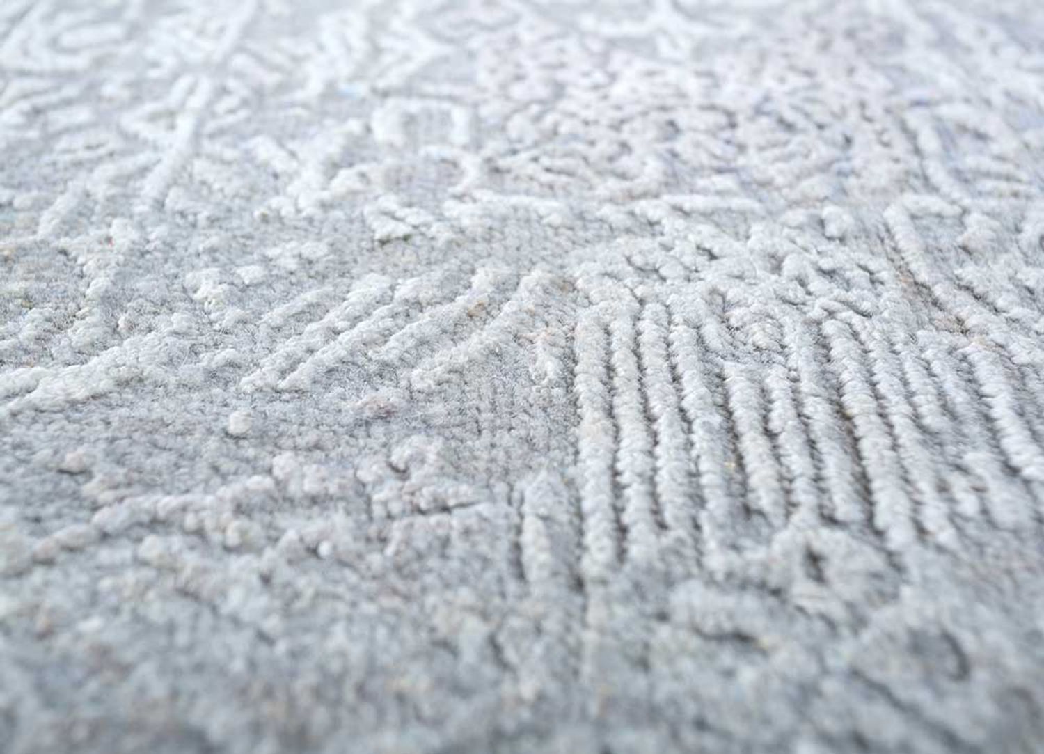 Wool Rug - 360 x 270 cm - light grey