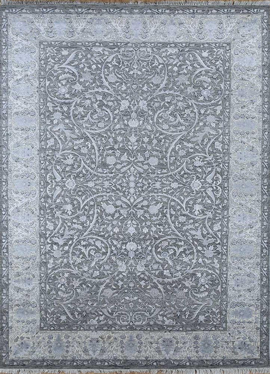 Oriental Rug - 300 x 180 cm - sea blue