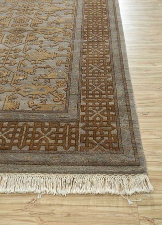 Wool Rug - 300 x 240 cm - dark beige