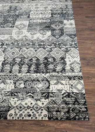 Designer Rug - 300 x 240 cm - grey
