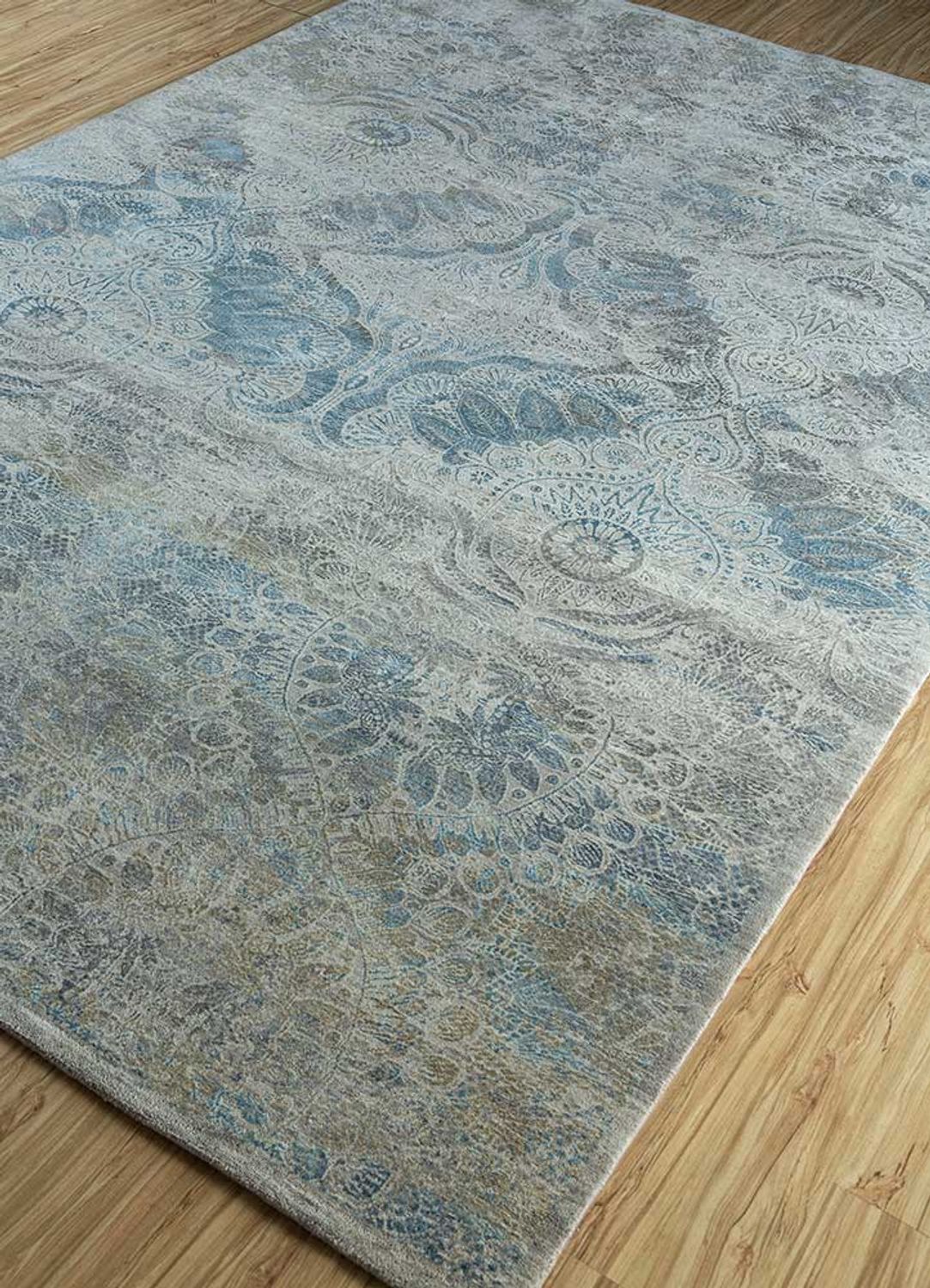 Wool Rug - 300 x 200 cm - turquoise