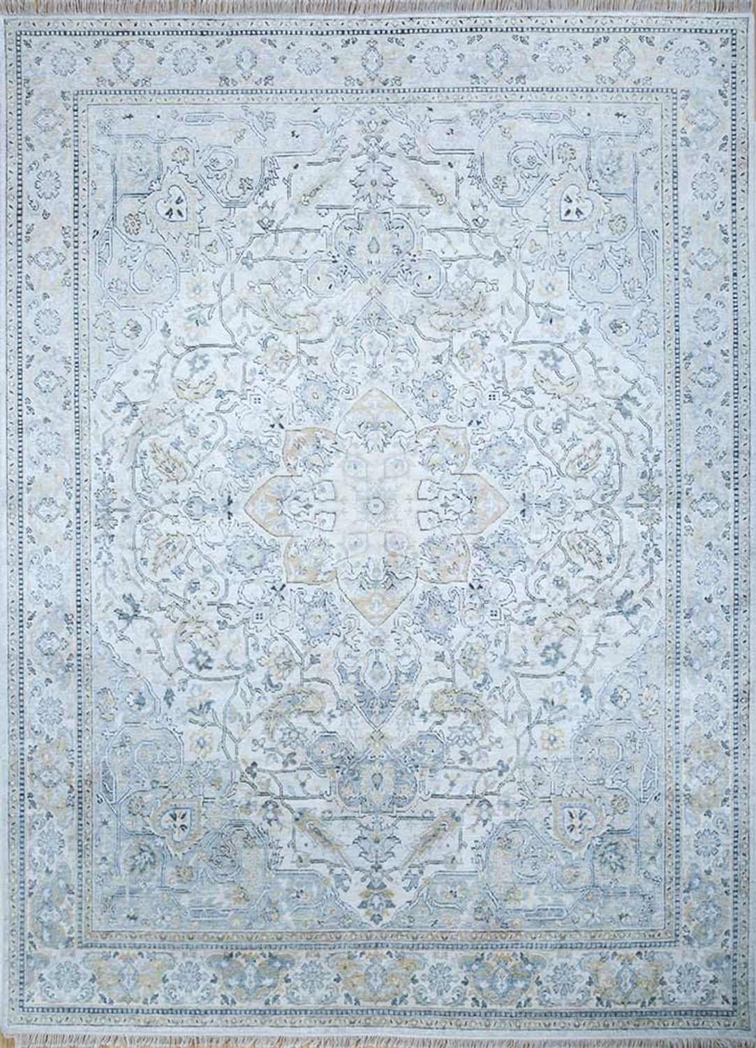 Designer Rug - 300 x 240 cm - sky blue