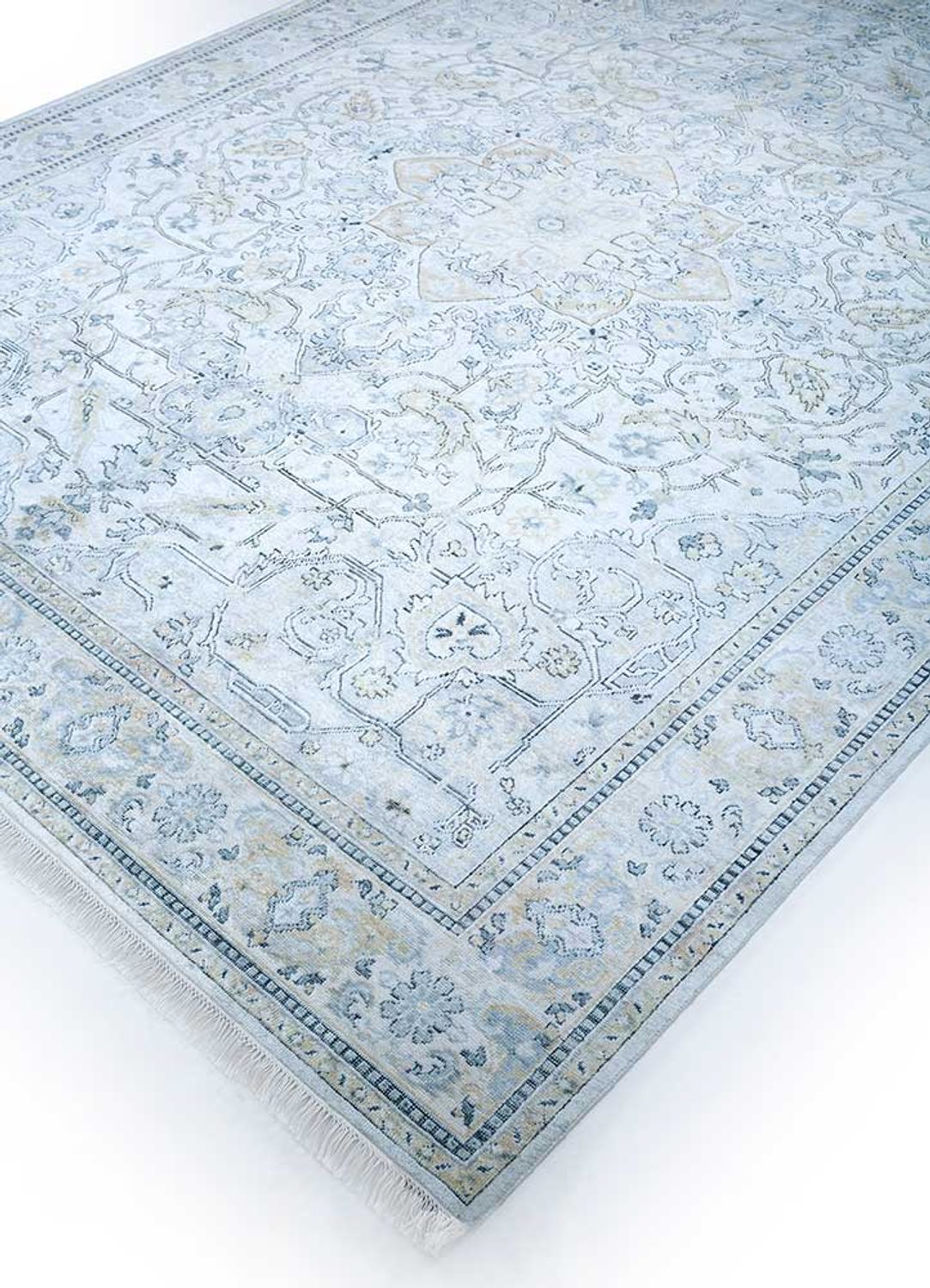 Designer Rug - 300 x 240 cm - sky blue