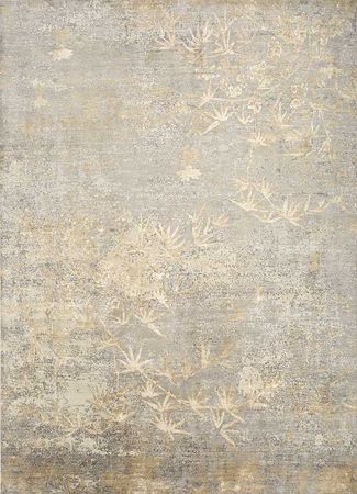 Designer Rug - 300 x 240 cm - silver