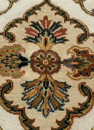 Wool Rug - 270 x 180 cm - cream