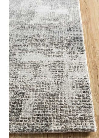Wool Rug - 300 x 240 cm - silver