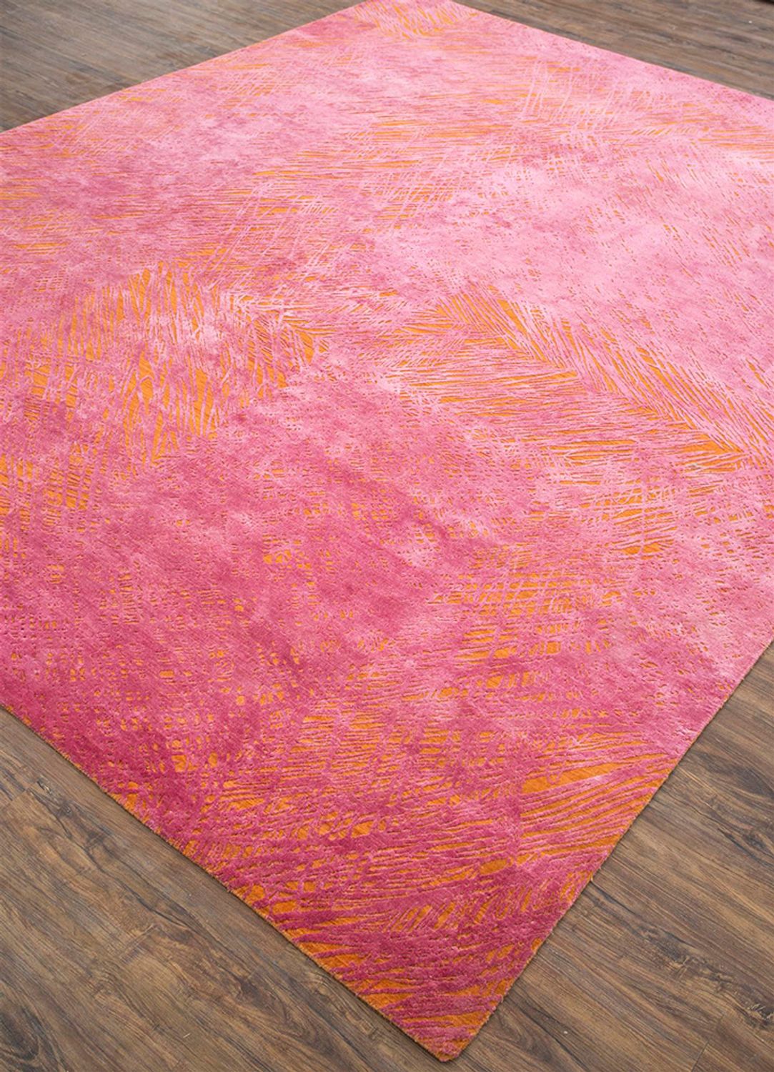 Designer Rug - 300 x 240 cm - orange