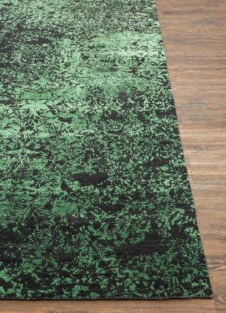 Wool Rug - 300 x 240 cm - green