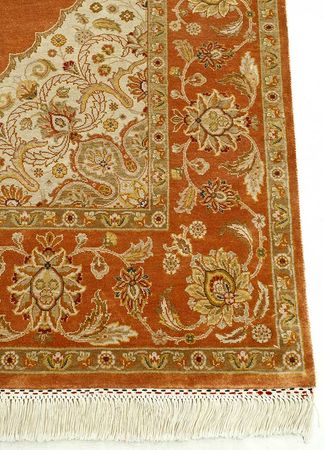 Designer Rug - 270 x 180 cm - orange