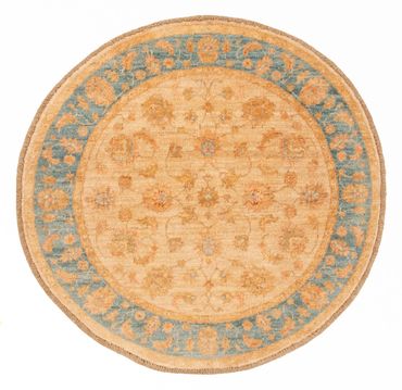 Ziegler Rug round  - 95 x 99 cm - beige