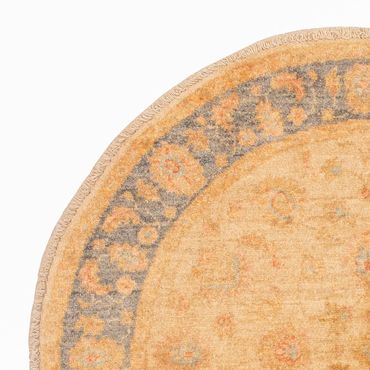 Ziegler Rug round  - 96 x 100 cm - beige