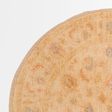 Ziegler Rug round  - 99 x 98 cm - beige