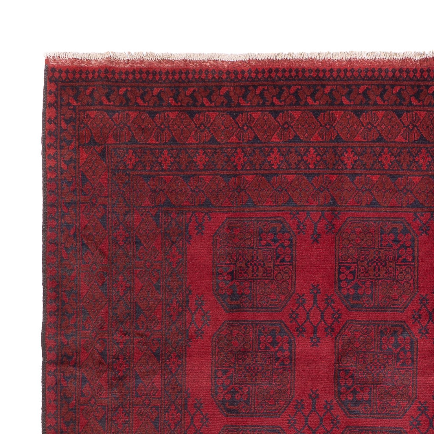 Afghan Rug - Filpa - 343 x 252 cm - red