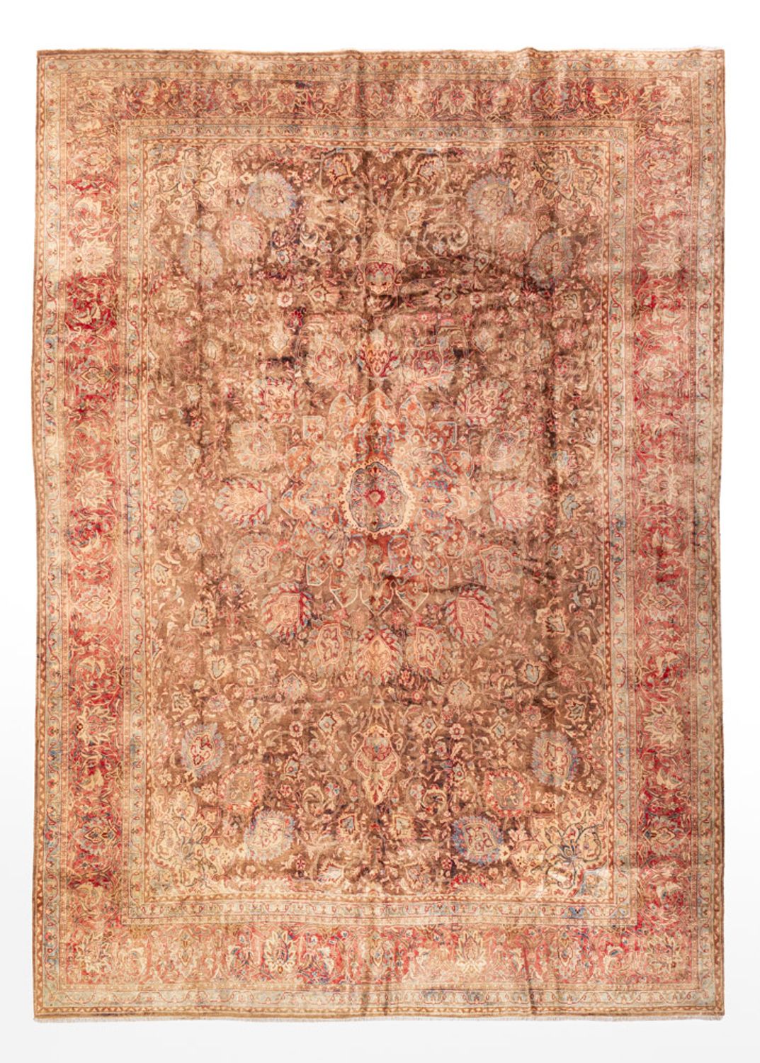 Vintage Rug - 412 x 300 cm - dark beige