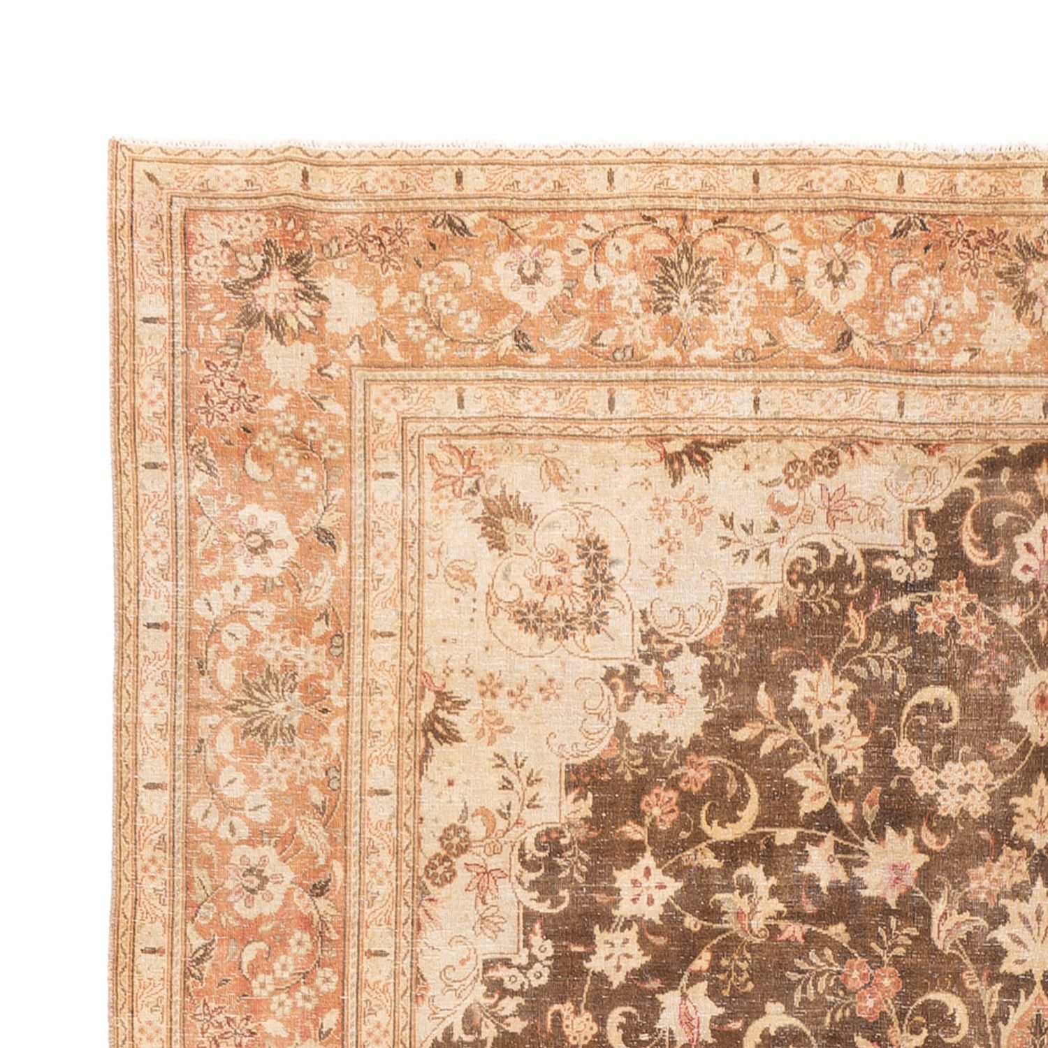 Vintage Rug - 335 x 235 cm - dark beige