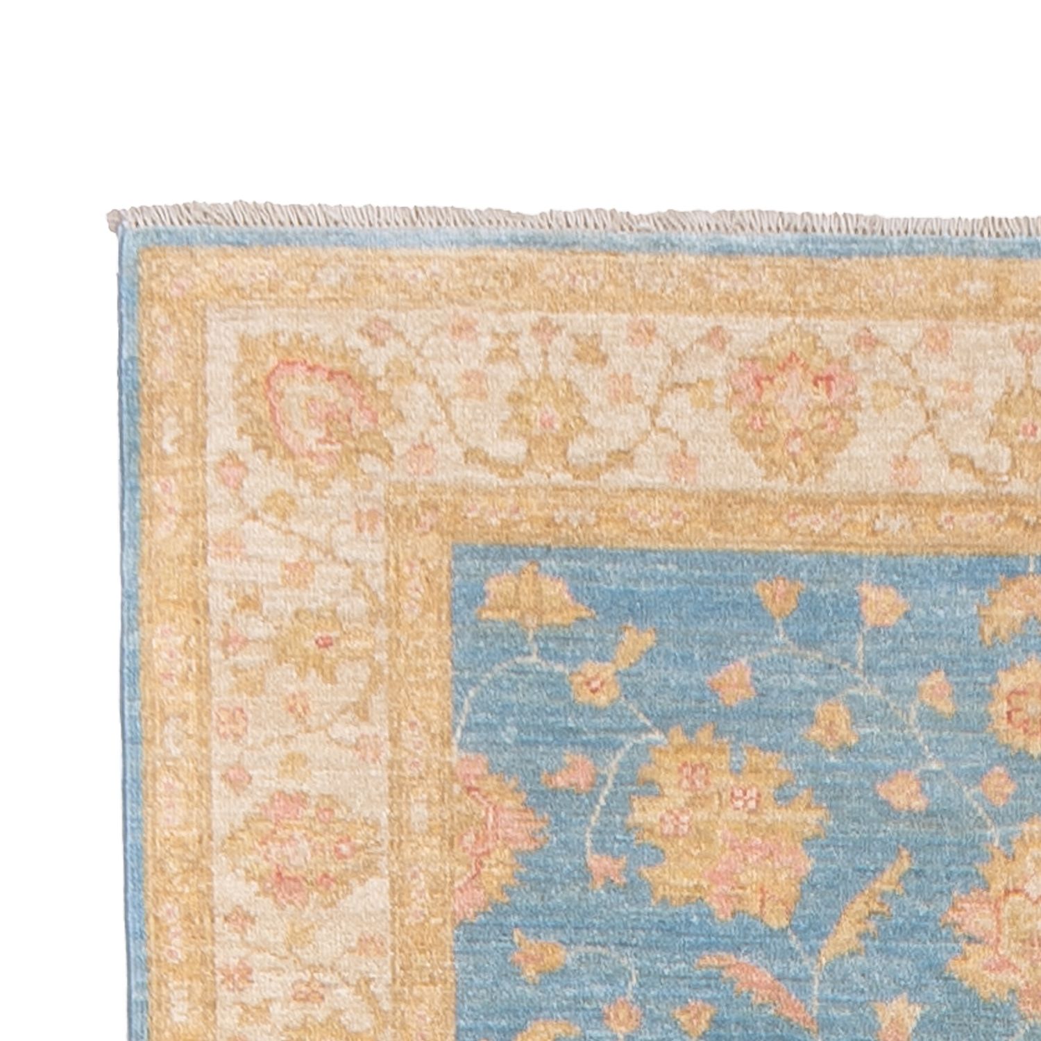 Runner Ziegler Rug - 332 x 119 cm - light blue