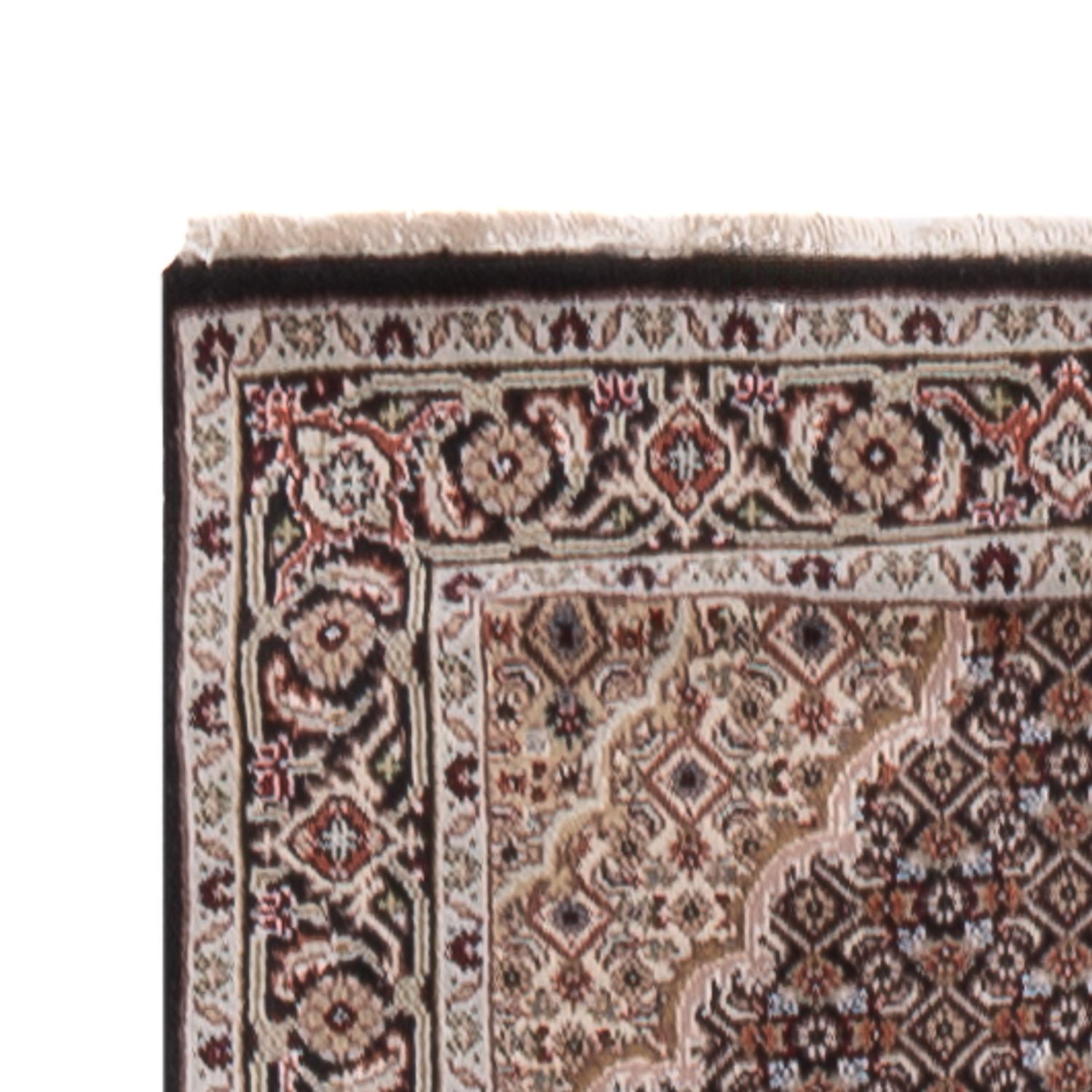 Runner Oriental Rug - Tabriz - 406 x 82 cm - anthracite