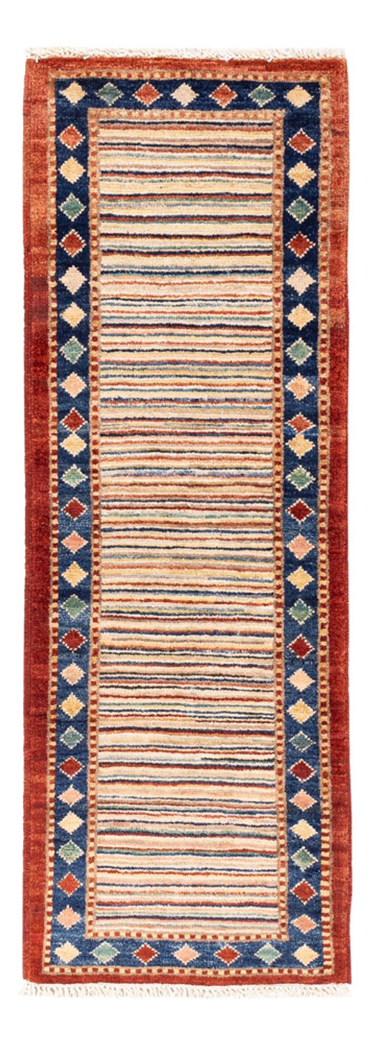 Runner Gabbeh Rug - Perser - 146 x 50 cm - multicolored