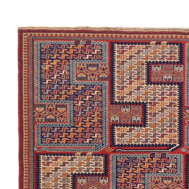 Kelim Rug - Oriental - Soumak - 217 x 157 cm - multicolored