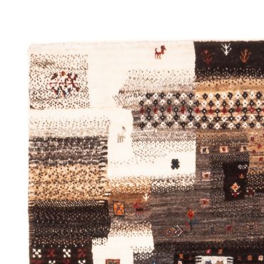 Gabbeh Rug - Loribaft Perser - Royal - 126 x 85 cm - grey