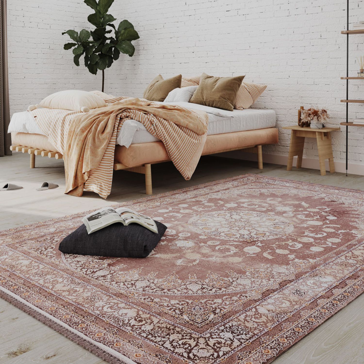 Oriental Woven Rug - Vihan - rectangle