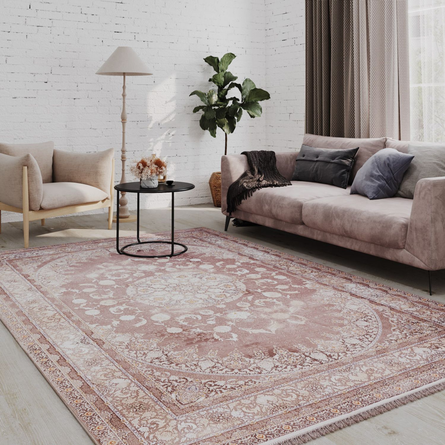 Oriental Woven Rug - Vihan - rectangle