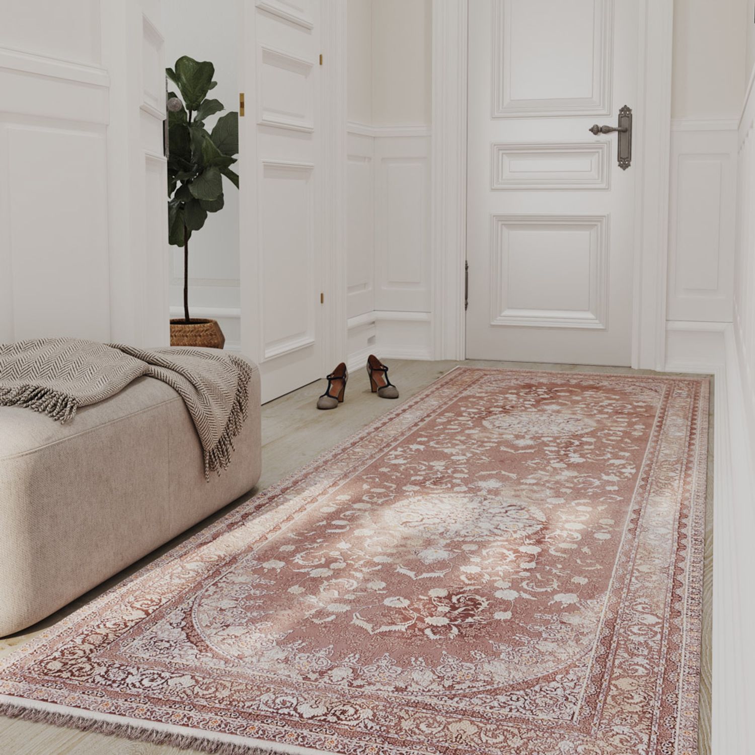 Oriental Woven Rug - Vihan - runner